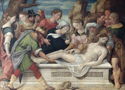 The Entombment by Jan Cornelisz Vermeyen